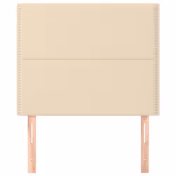 VidaXL 3116171 tête de lit et pied de lit Crème