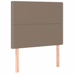 VidaXL 3116178, Taupe, Polyester, Bois, 900 mm, 118 cm, 128 cm, 50 mm