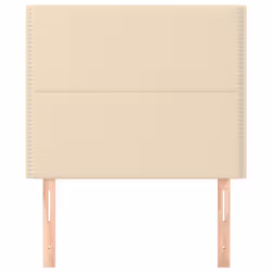 VidaXL 3116179 tête de lit et pied de lit Crème