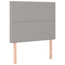 VidaXL 3116190 tête de lit et pied de lit Gris clair