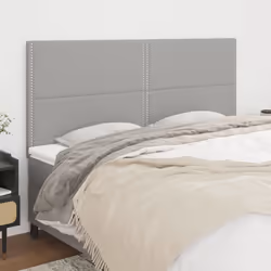 VidaXL 3116198 tête de lit et pied de lit Gris clair