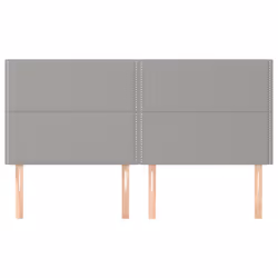 VidaXL 3116198 tête de lit et pied de lit Gris clair