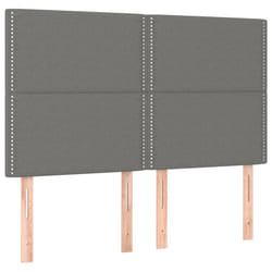 VidaXL 3116199 tête de lit et pied de lit Gris foncé