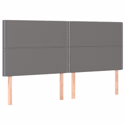 VidaXL 3116207, Gris foncé, Polyester, Bois, 1800 mm, 118 cm, 128 cm, 50 mm