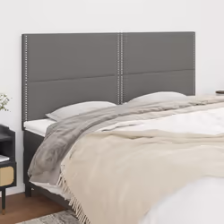 VidaXL 3116207 tête de lit et pied de lit Gris foncé