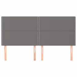 VidaXL 3116207 tête de lit et pied de lit Gris foncé