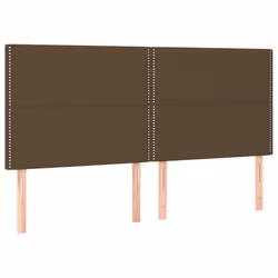 VidaXL 3116209, Marron foncé, Polyester, Bois, 1800 mm, 118 cm, 128 cm, 50 mm
