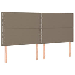 VidaXL 3116210 tête de lit et pied de lit Taupe