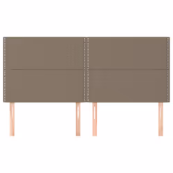 VidaXL 3116210 tête de lit et pied de lit Taupe