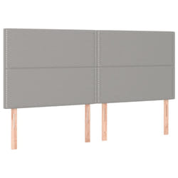VidaXL 3116214 tête de lit et pied de lit Gris clair