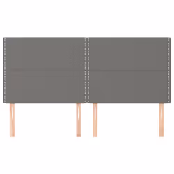 VidaXL 3116215 tête de lit et pied de lit Gris foncé