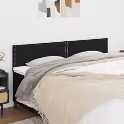VidaXL 3116216 tête de lit et pied de lit Noir