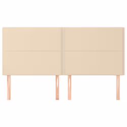 VidaXL 3116219 tête de lit et pied de lit Crème