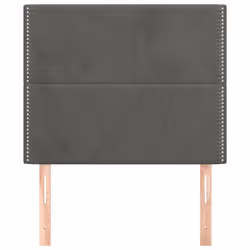 VidaXL 3116223 tête de lit et pied de lit Gris foncé