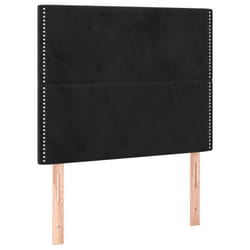 VidaXL 3116224 tête de lit et pied de lit Noir