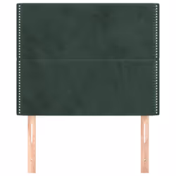 VidaXL 3116225 tête de lit et pied de lit Vert foncé