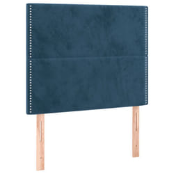 VidaXL 3116226 tête de lit et pied de lit Bleu foncé