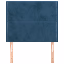 VidaXL 3116226 tête de lit et pied de lit Bleu foncé