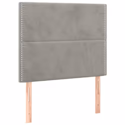 VidaXL 3116228, Gris clair, Polyester, Bois, 900 mm, 118 cm, 128 cm, 50 mm