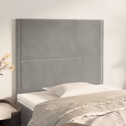 VidaXL 3116228 tête de lit et pied de lit Gris clair