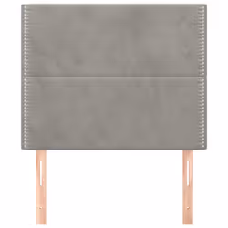 VidaXL 3116228 tête de lit et pied de lit Gris clair