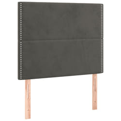 VidaXL 3116229 tête de lit et pied de lit Gris foncé
