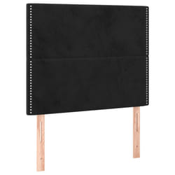 VidaXL 3116230 tête de lit et pied de lit Noir