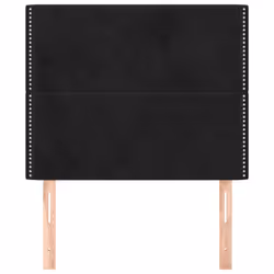 VidaXL 3116230 tête de lit et pied de lit Noir