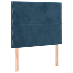 VidaXL 3116232 tête de lit et pied de lit Bleu foncé