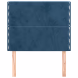 VidaXL 3116232 tête de lit et pied de lit Bleu foncé