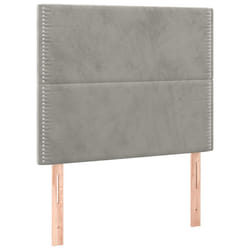 VidaXL 3116234 tête de lit et pied de lit Gris clair
