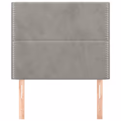 VidaXL 3116234 tête de lit et pied de lit Gris clair
