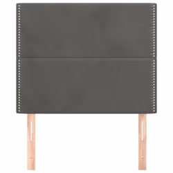 VidaXL 3116235 tête de lit et pied de lit Gris foncé