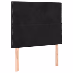 VidaXL 3116236, Noir, Polyester, Bois, 1000 mm, 118 cm, 128 cm, 50 mm
