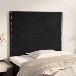 VidaXL 3116236 tête de lit et pied de lit Noir