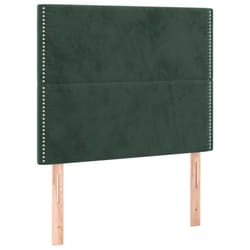 VidaXL 3116237 tête de lit et pied de lit Vert foncé