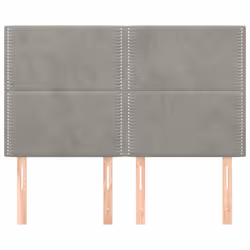 VidaXL 3116240 tête de lit et pied de lit Gris clair