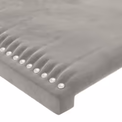 VidaXL 3116240 tête de lit et pied de lit Gris clair - Vue supplémentaire 4