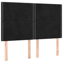 VidaXL 3116242 tête de lit et pied de lit Noir