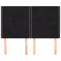 VidaXL 3116242 tête de lit et pied de lit Noir