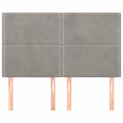 VidaXL 3116246 tête de lit et pied de lit Gris clair