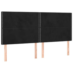 VidaXL 3116248 tête de lit et pied de lit Noir