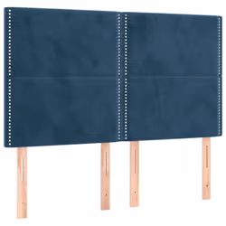VidaXL 3116250, Bleu foncé, Polyester, Bois, 1600 mm, 118 cm, 128 cm, 50 mm