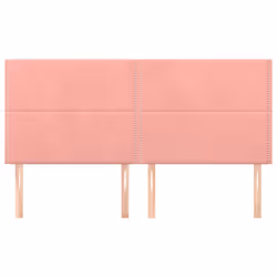 VidaXL 3116251 tête de lit et pied de lit Rose