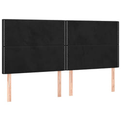 VidaXL 3116254 tête de lit et pied de lit Noir