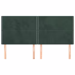 VidaXL 3116255 tête de lit et pied de lit Vert foncé