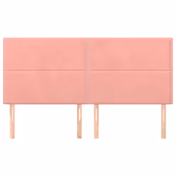 VidaXL 3116257 tête de lit et pied de lit Rose