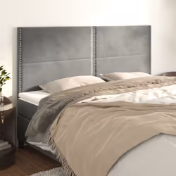 VidaXL 3116258 tête de lit et pied de lit Gris clair
