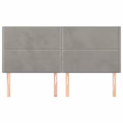 VidaXL 3116258 tête de lit et pied de lit Gris clair