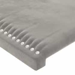 VidaXL 3116258 tête de lit et pied de lit Gris clair - Vue supplémentaire 4